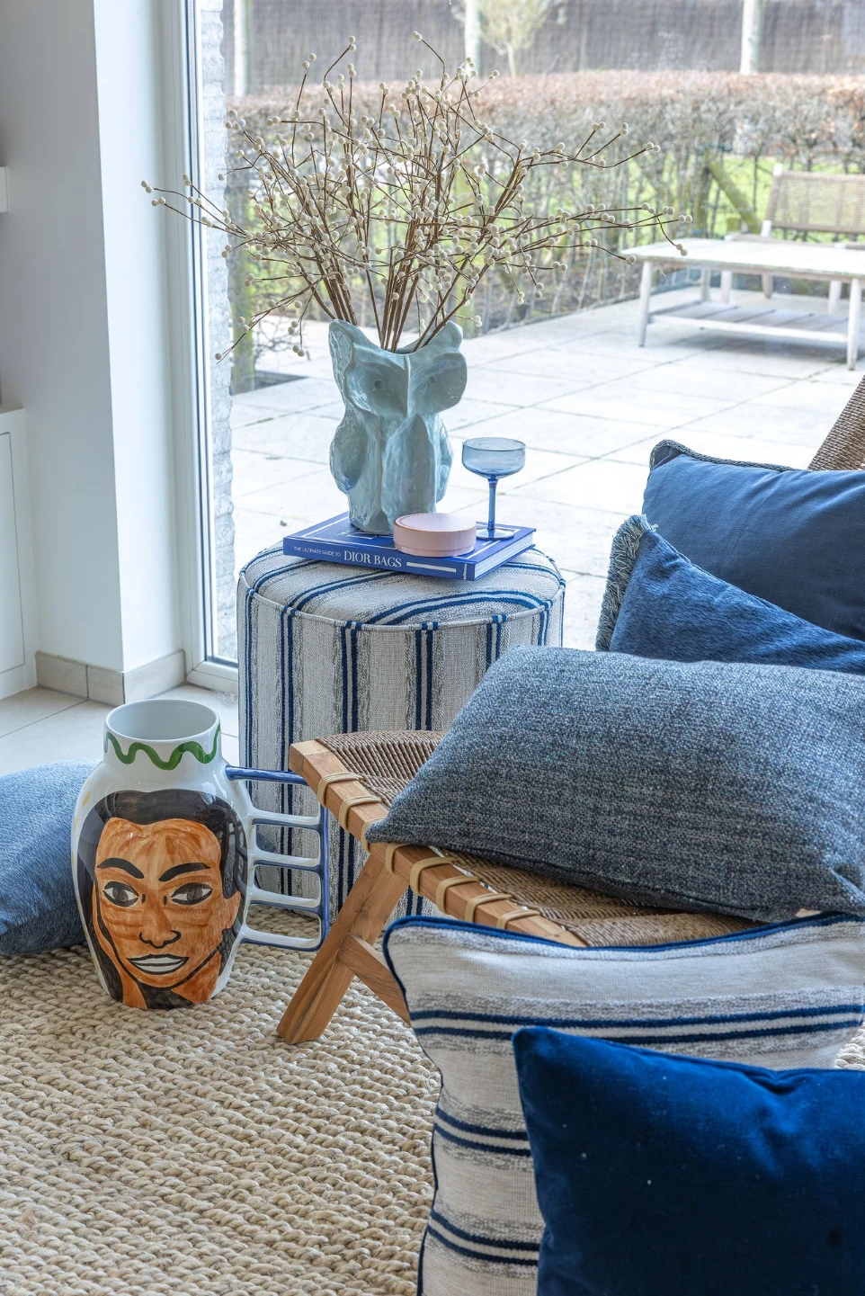 "by DW" kussens en poefs