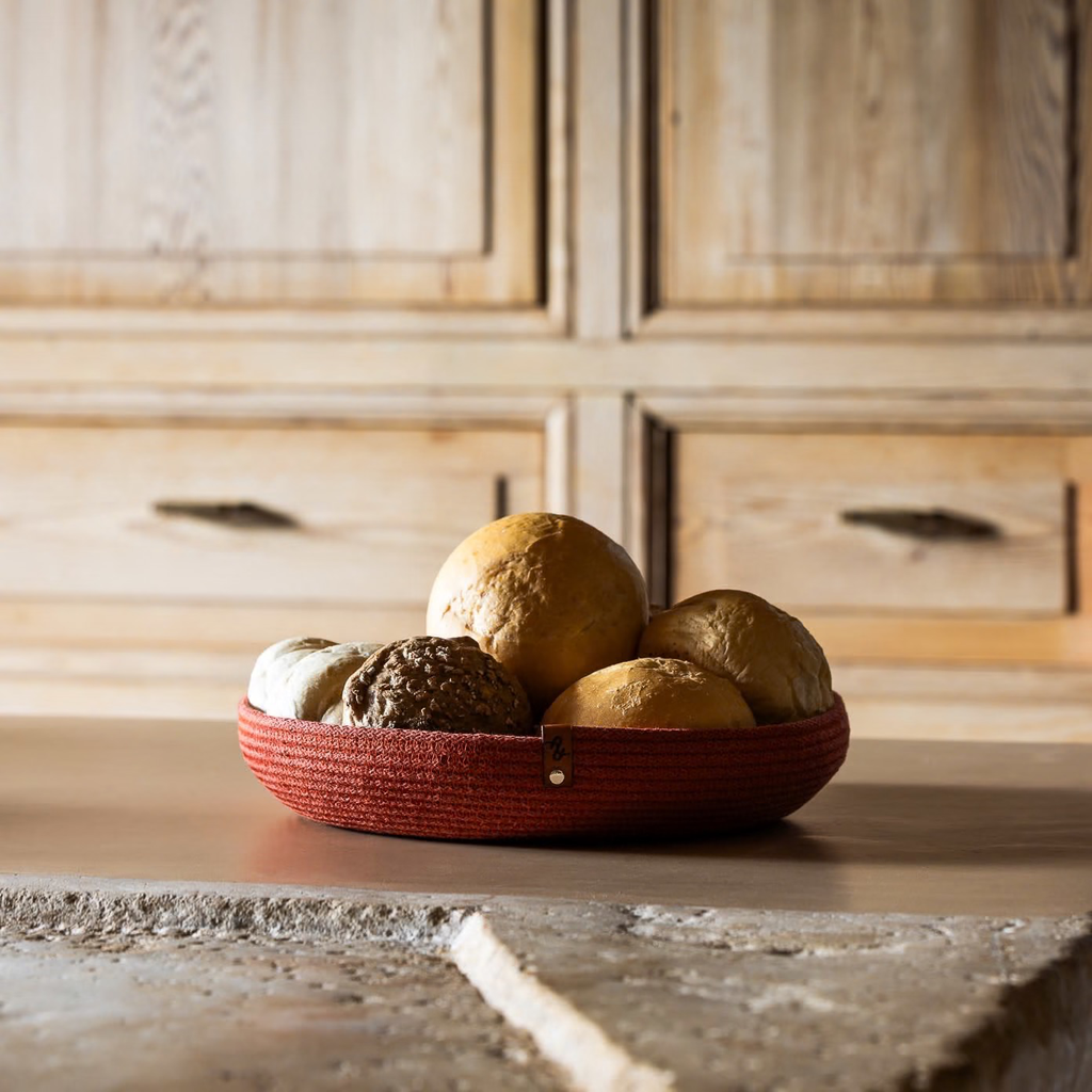 Bowl - schaal/mand - M - L'ART - Terracotta