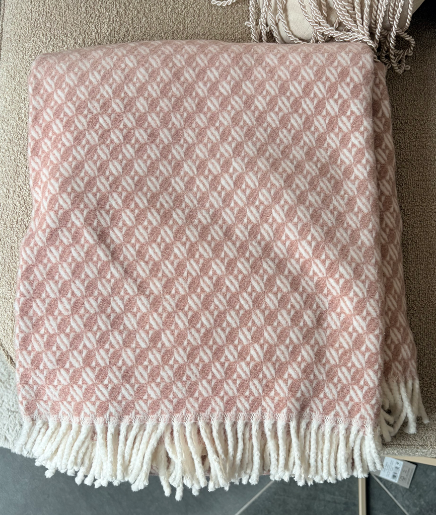 Felipe Plaid - Menza - dusty rose