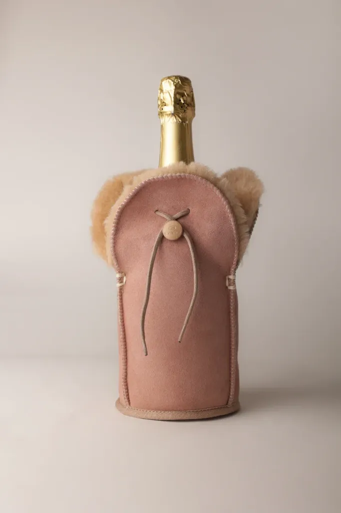 Champagne Pink Onyx Suede